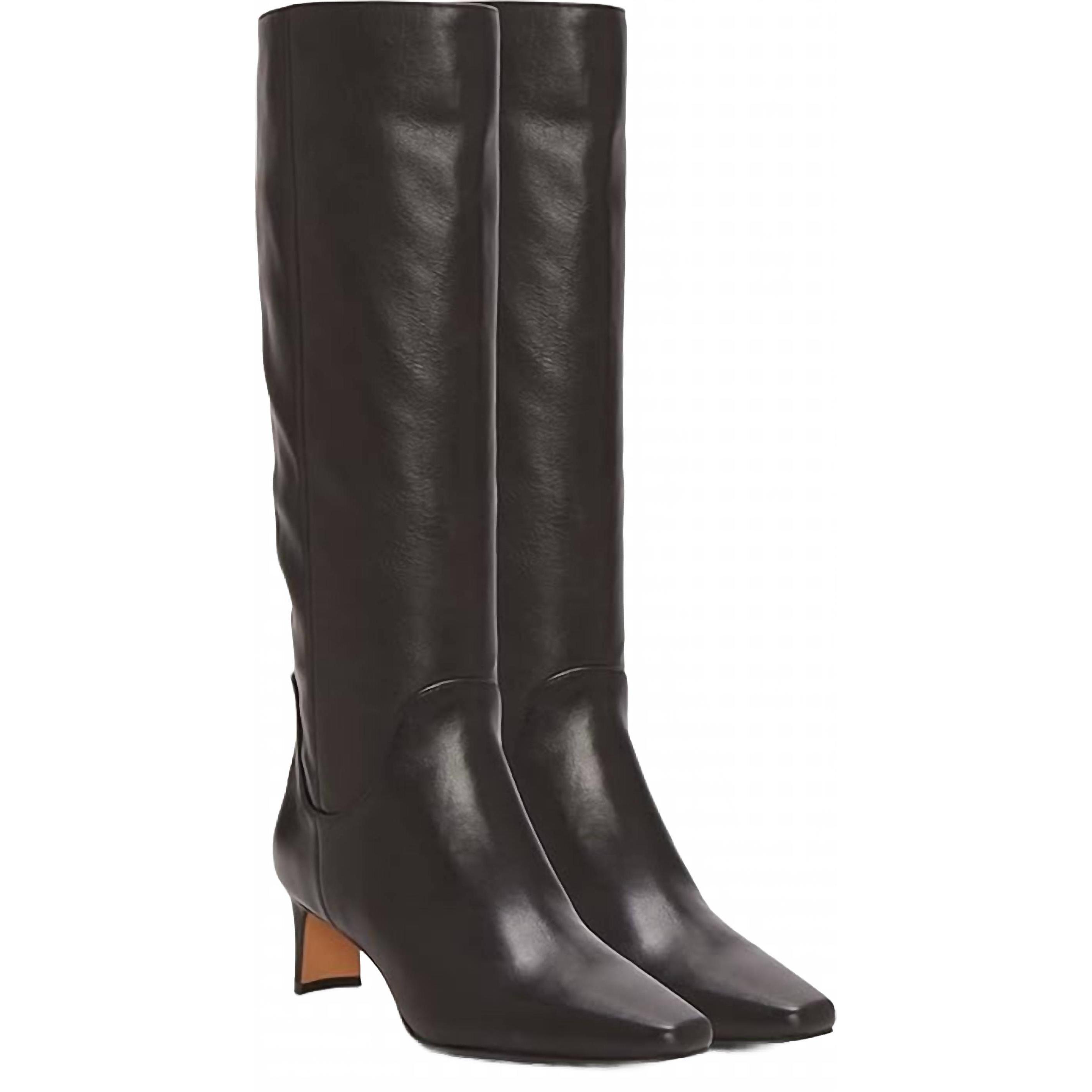 Vince Camuto Black Heeled Boots